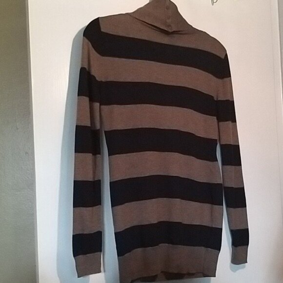 Esprit striped draped neck sweater SZ XS - Picture 7 of 9